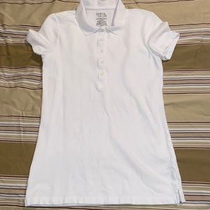 White Polo Short